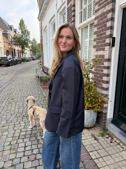 Blazer Esmee Oversized Navy voor dames
