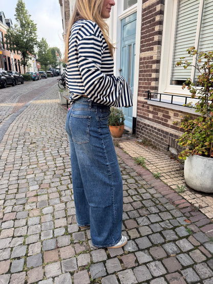 Jeans Selin Balloon Blue voor dames