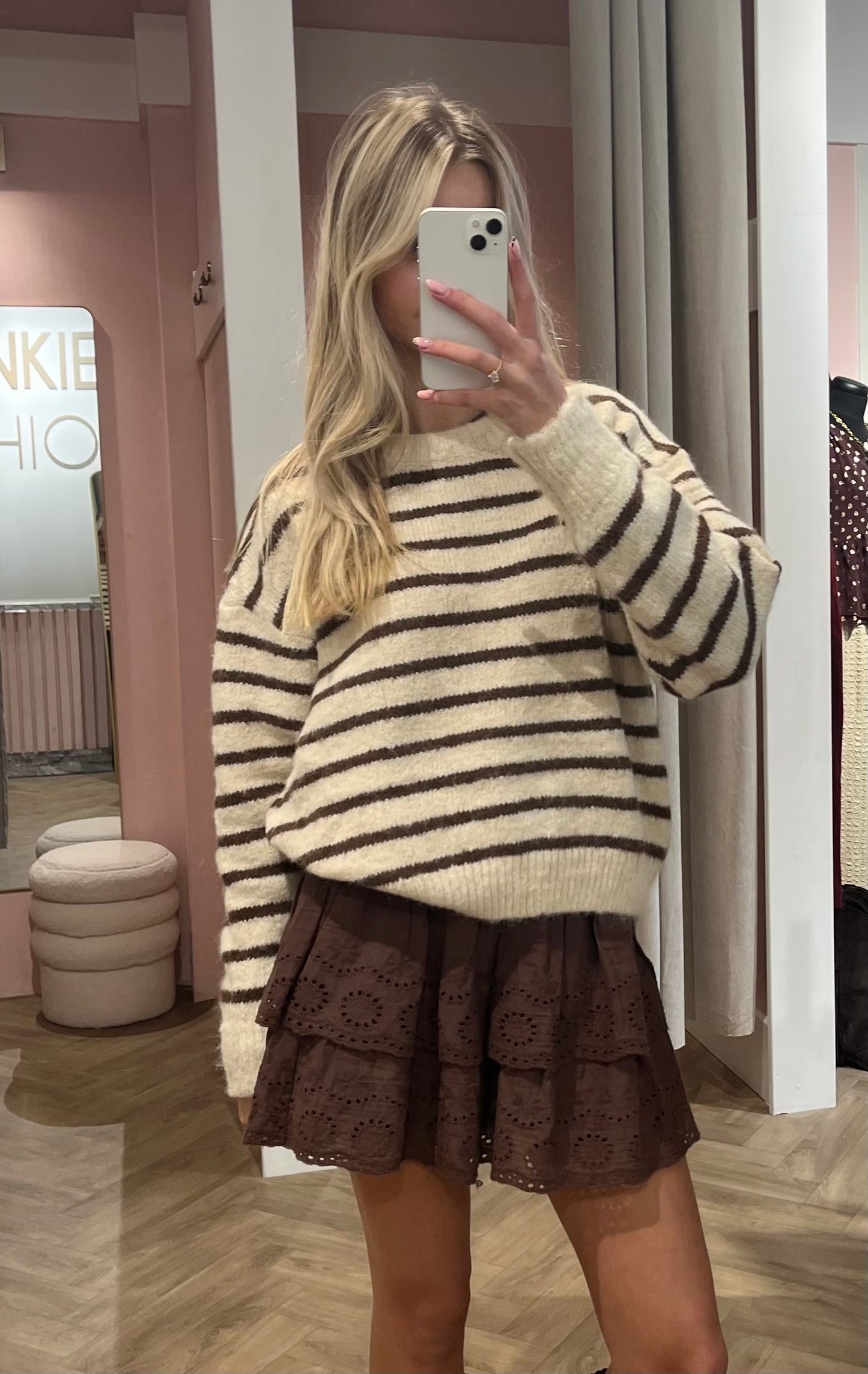 Trui Sara Beige voor dames