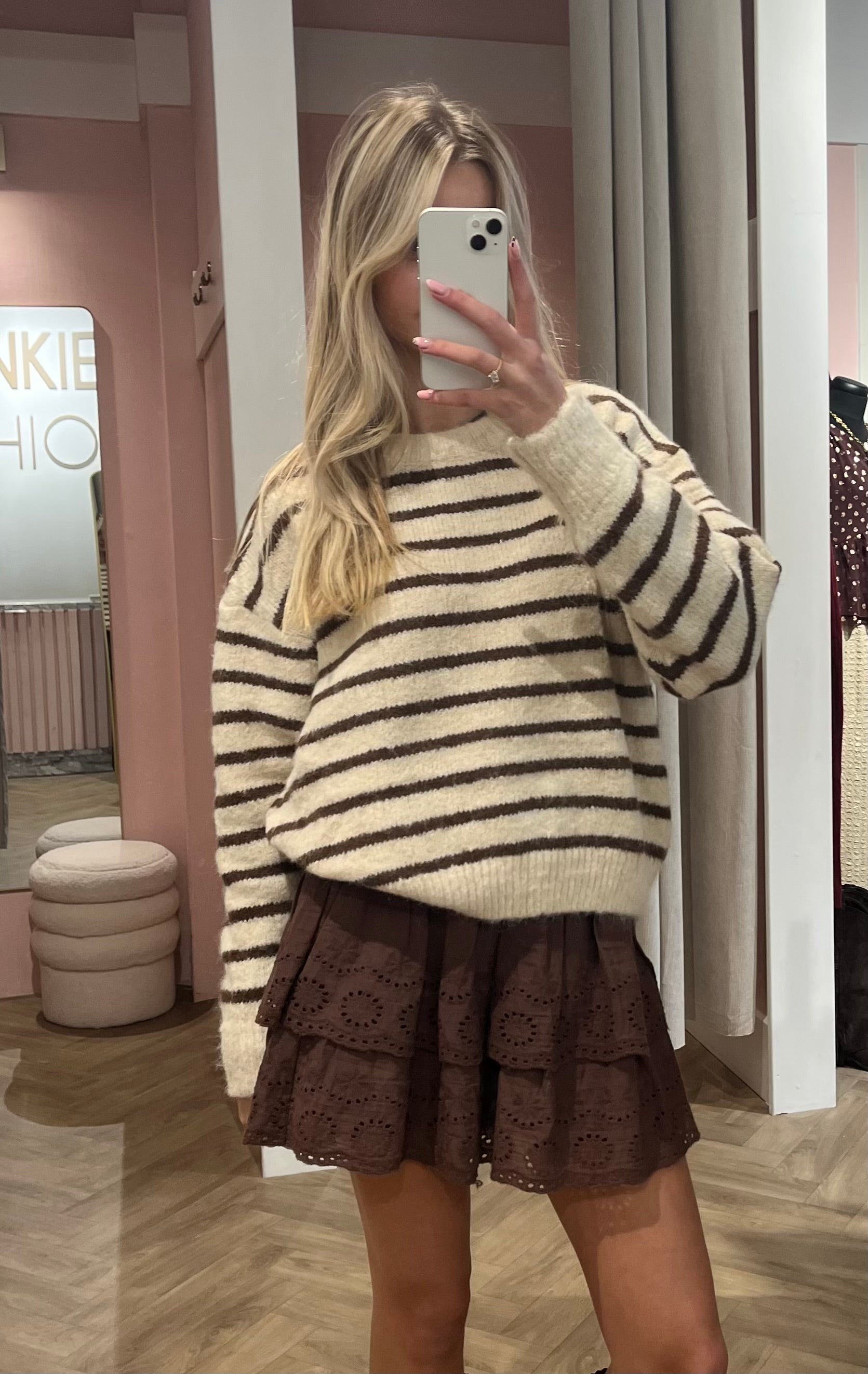 Trui Sara Beige voor dames