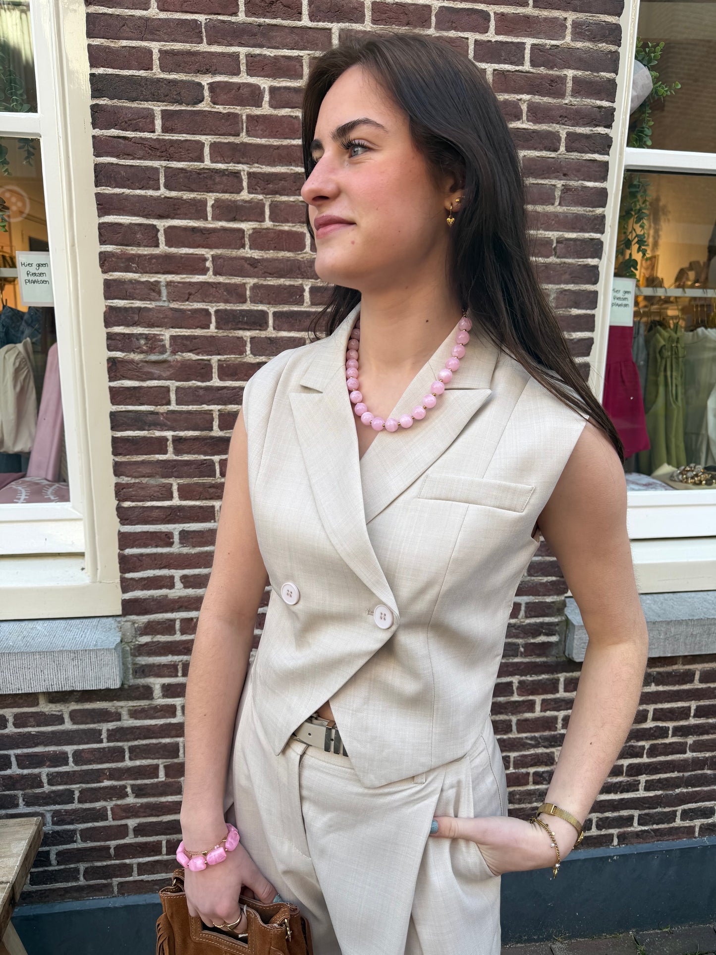 Gilet Amy Sand voor dames
