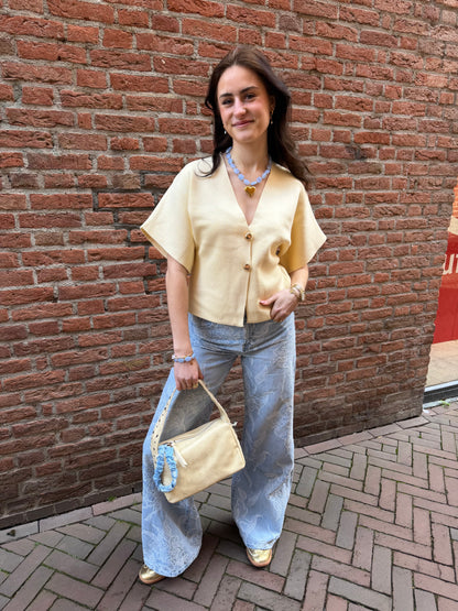 Top Bo Softyellow voor dames