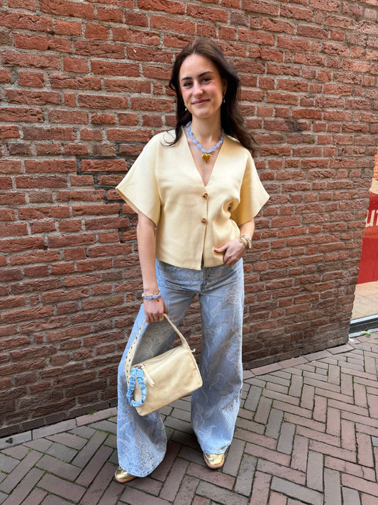 Top Bo Softyellow voor dames