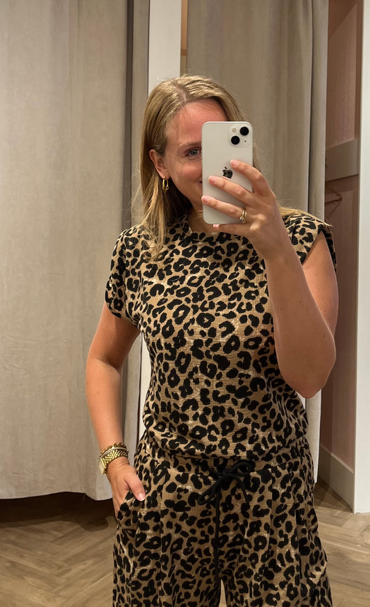 Top Celina Leopard voor dames