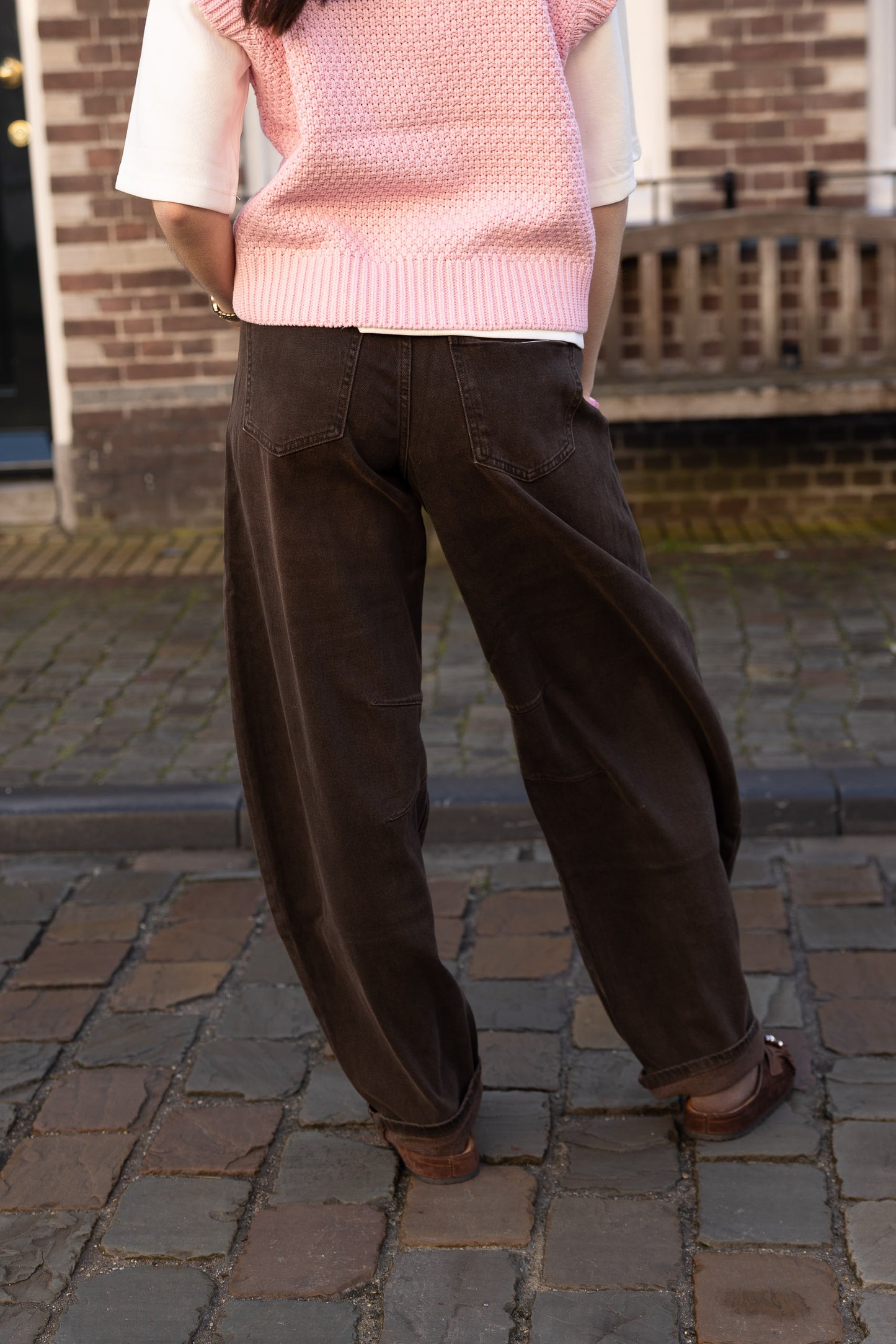 Jeans Moon Bruin voor dames