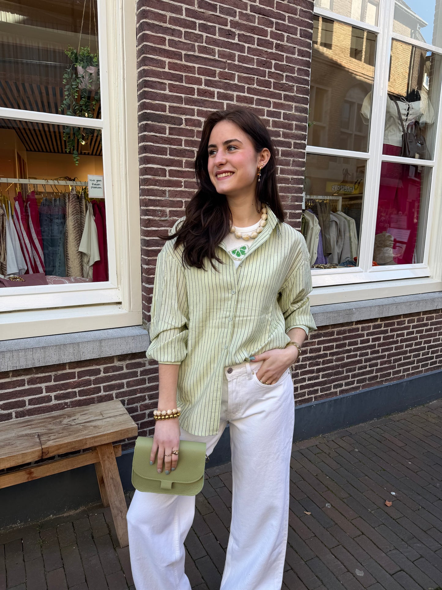 Blouse Tessa Green voor dames