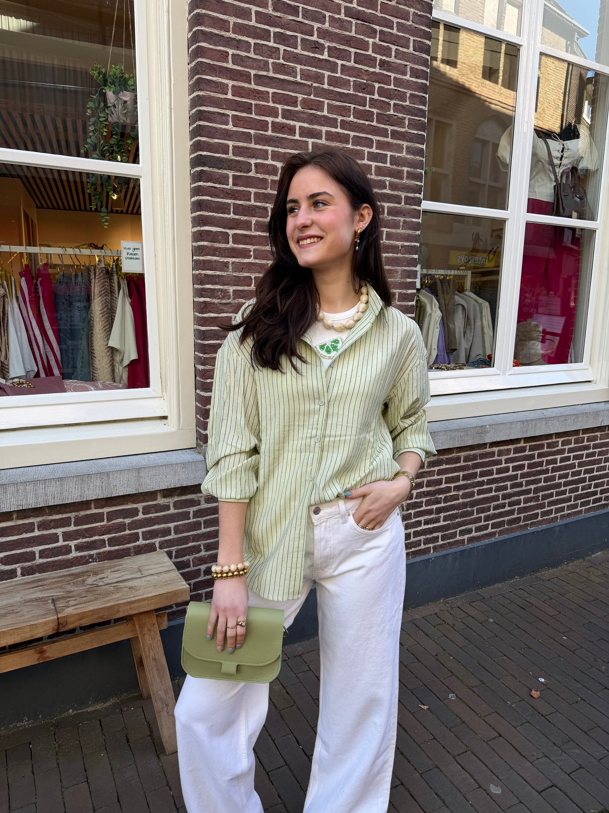 Blouse Tessa Green voor dames