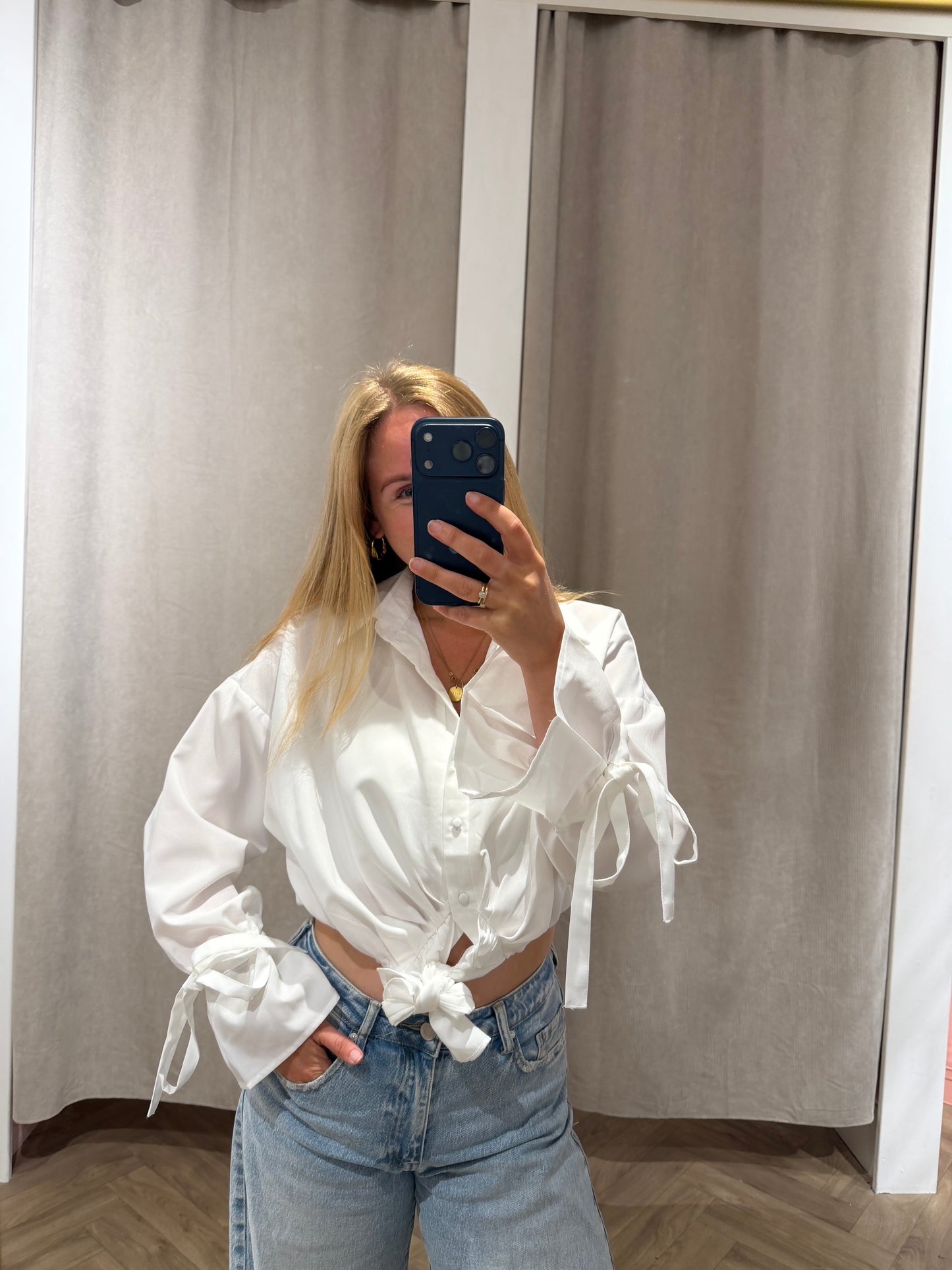 Blouse Eef White voor dames