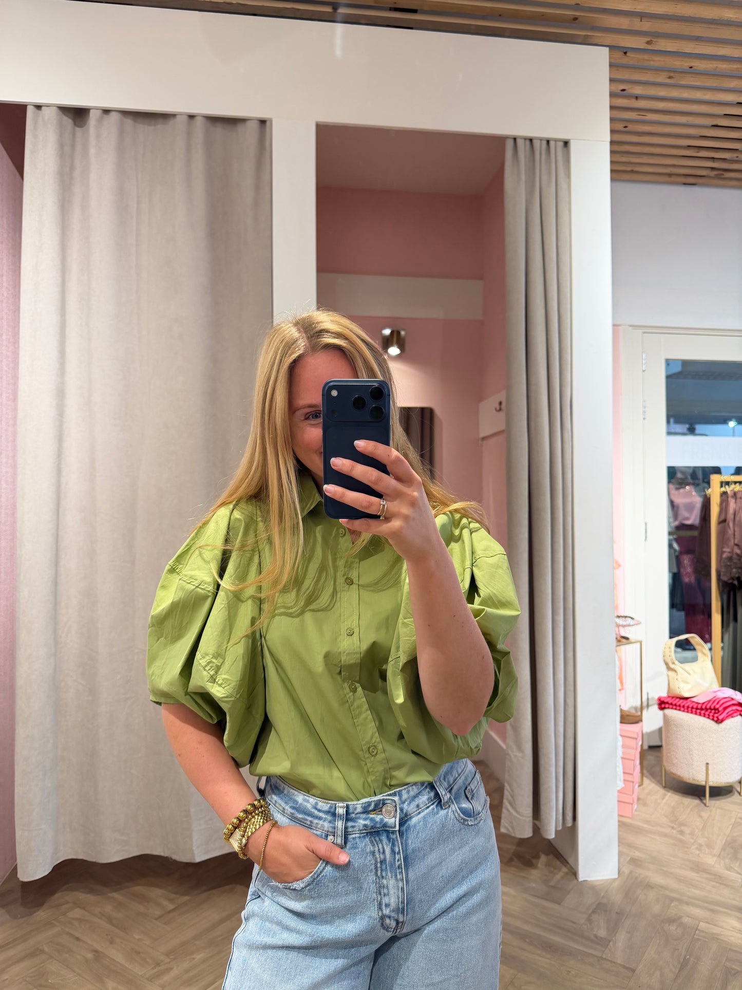 Blouse Ollie Green voor dames 