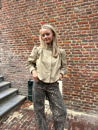 Jeans Daisy Leopard Brown voor dames