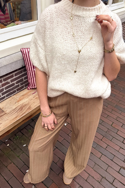 Trui Jeanine Offwhite voor dames