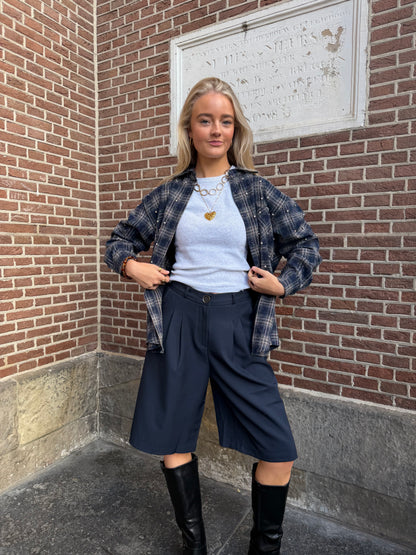 Bermudashort Mira Navy voor dames
