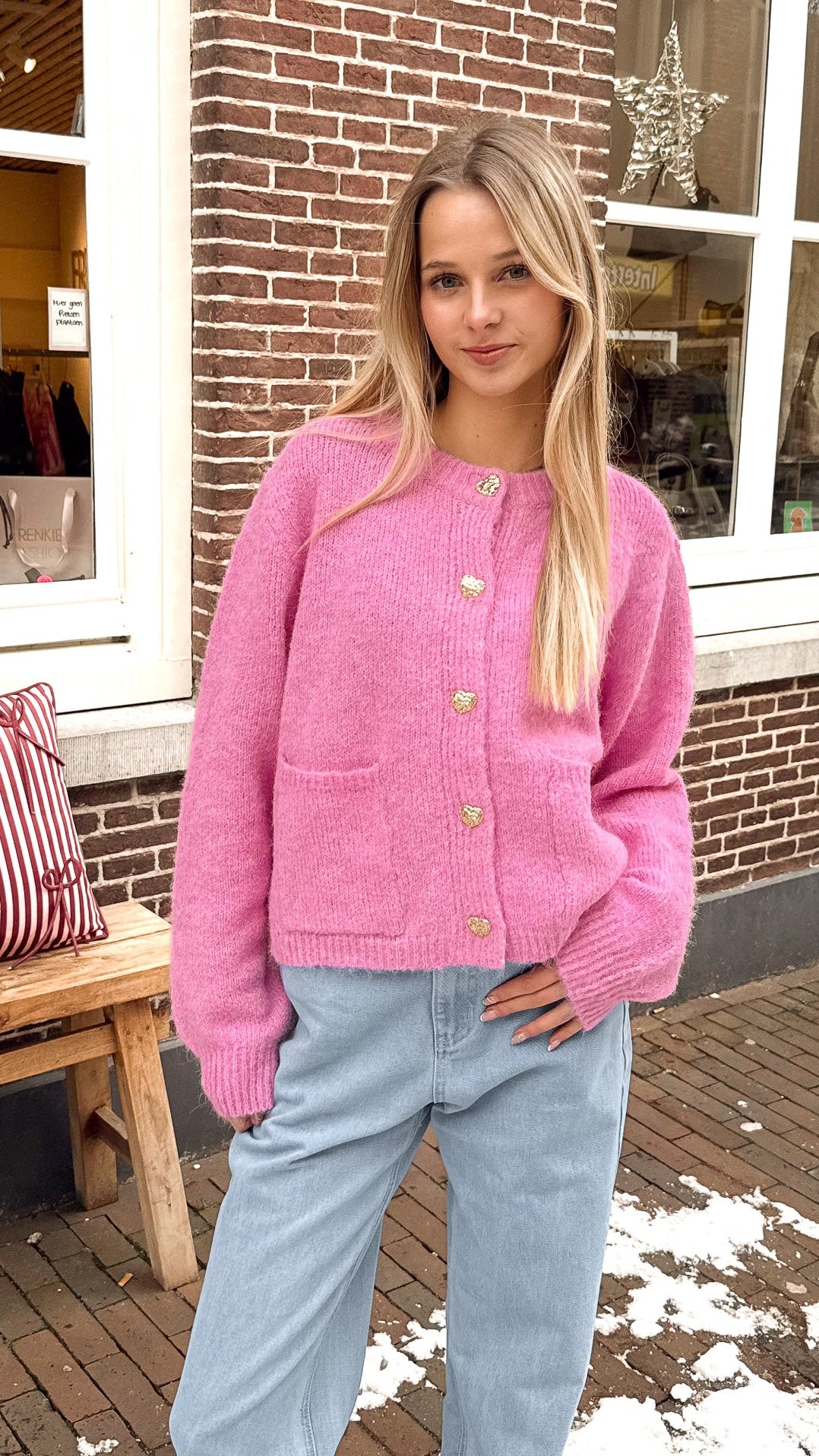 Vest Maud Roze voor dames