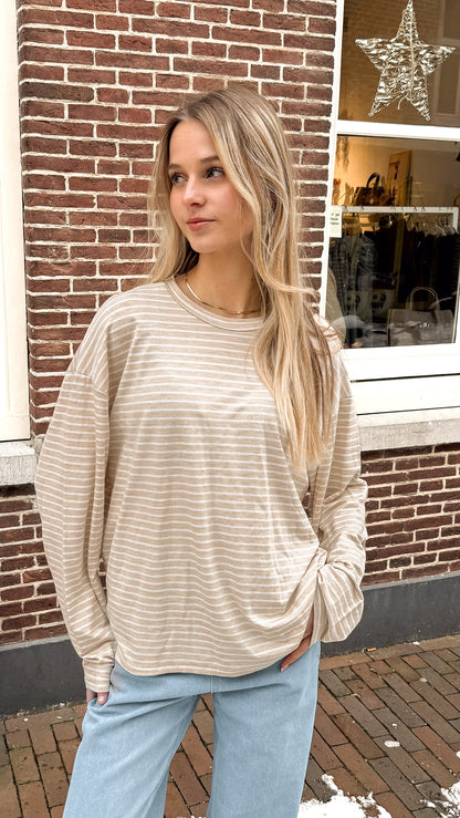 Top Bella Beige voor dames