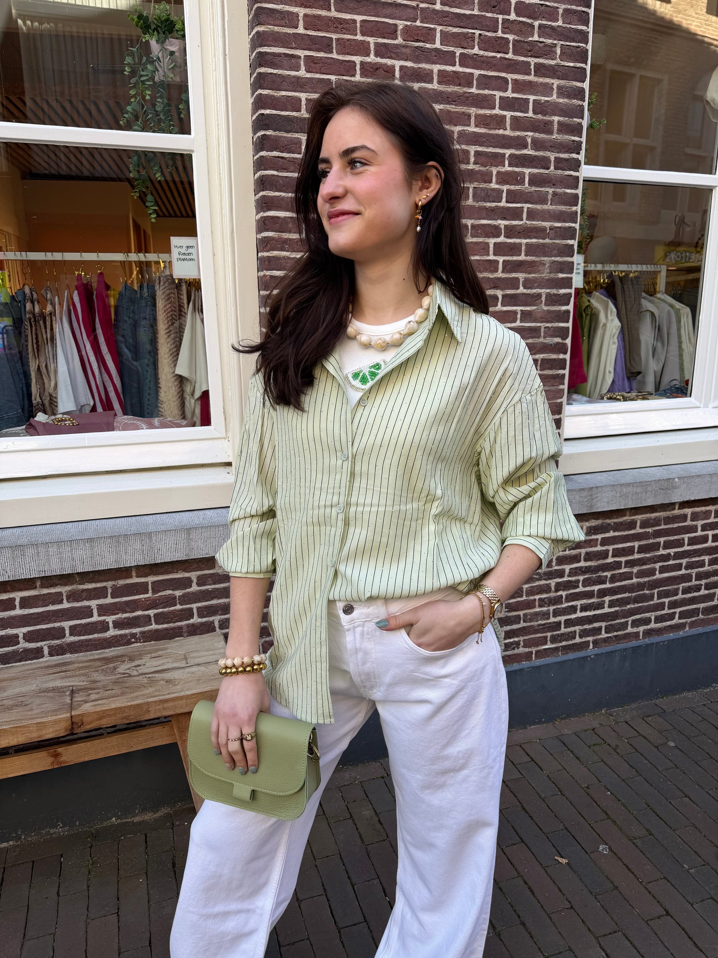 Blouse Tessa Green voor dames