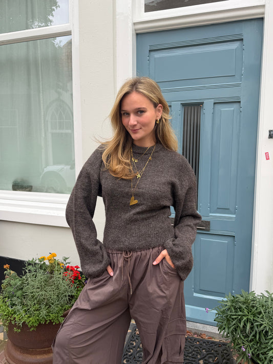 Knit Florien Brown voor dames
