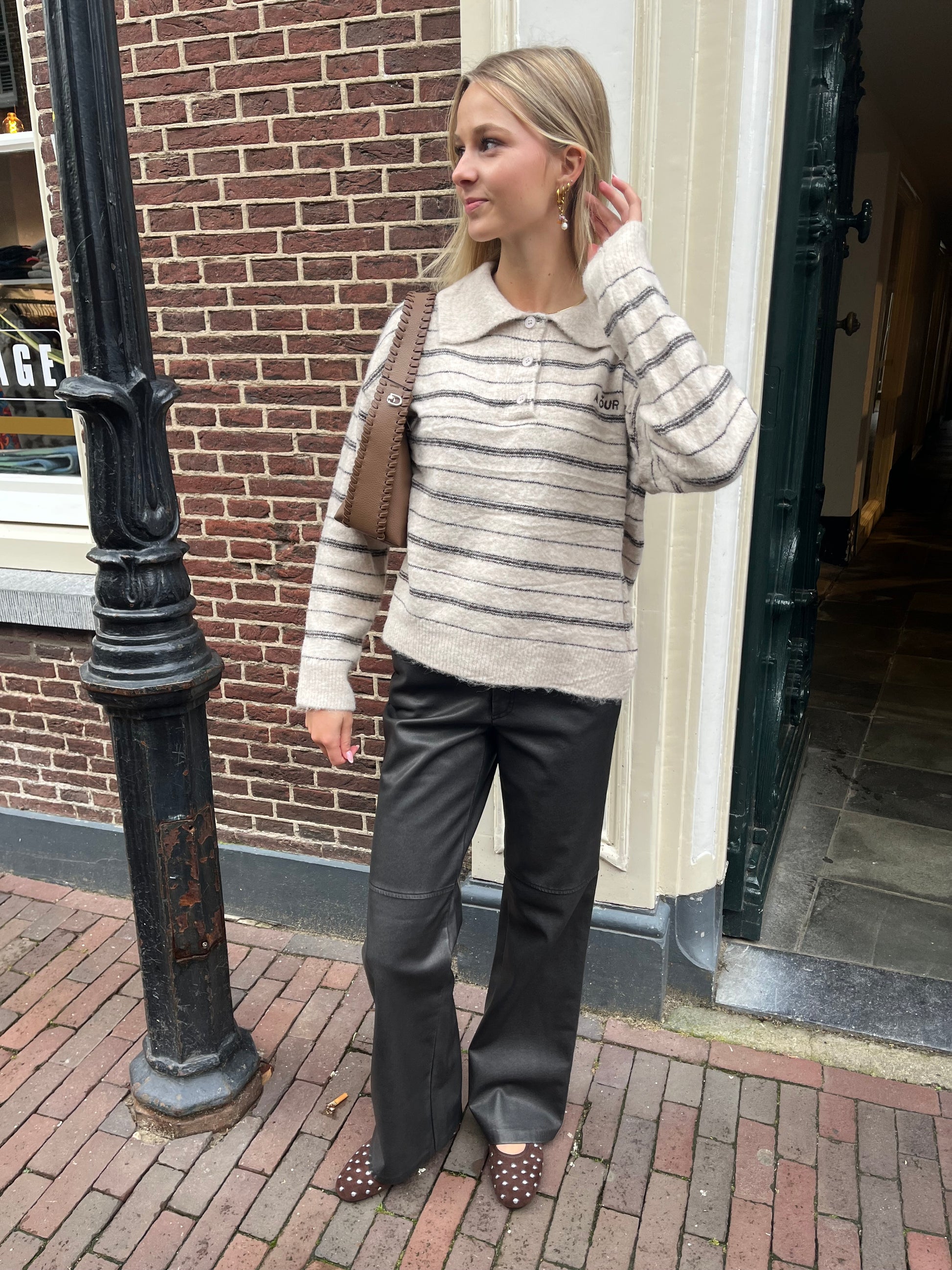 Trui Zoe Beige voor dames