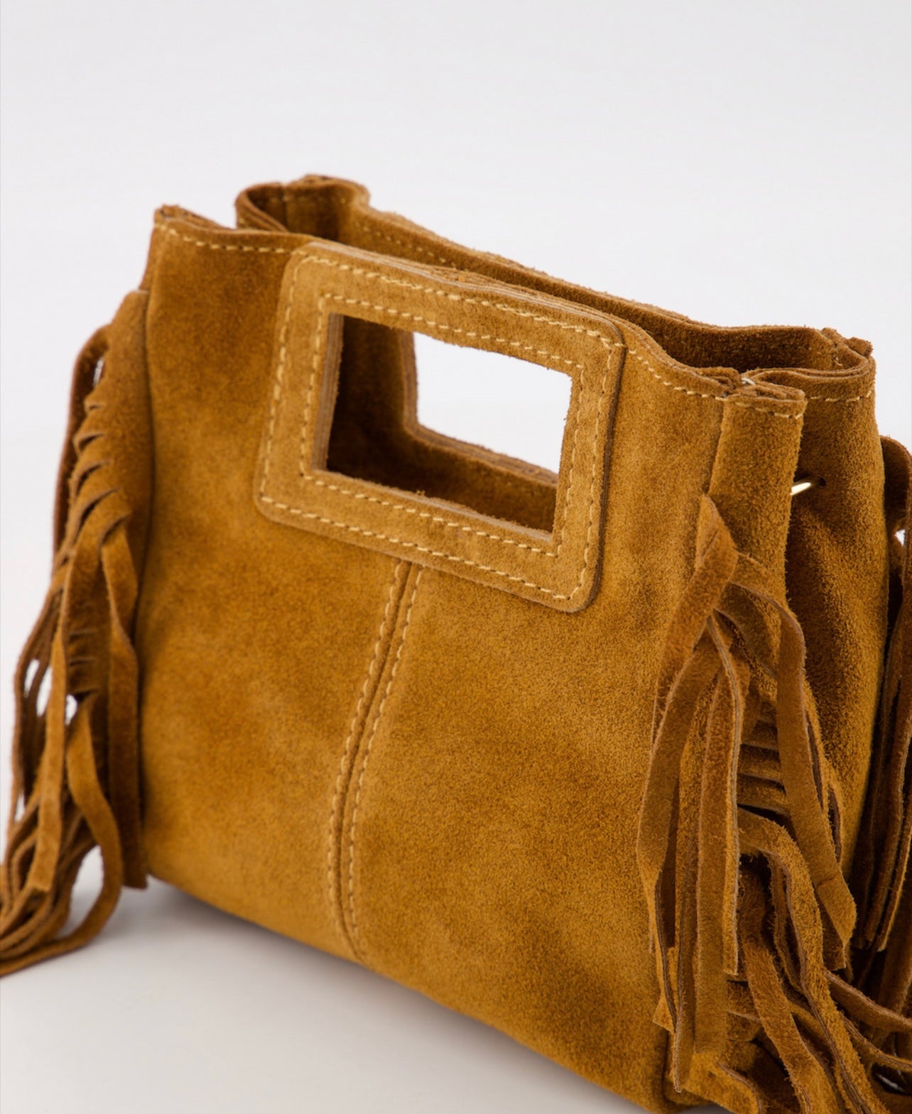 Tas Fringe Camel voor dames