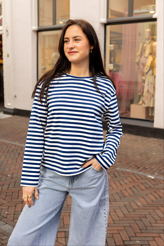 Top Lola Blauw voor dames