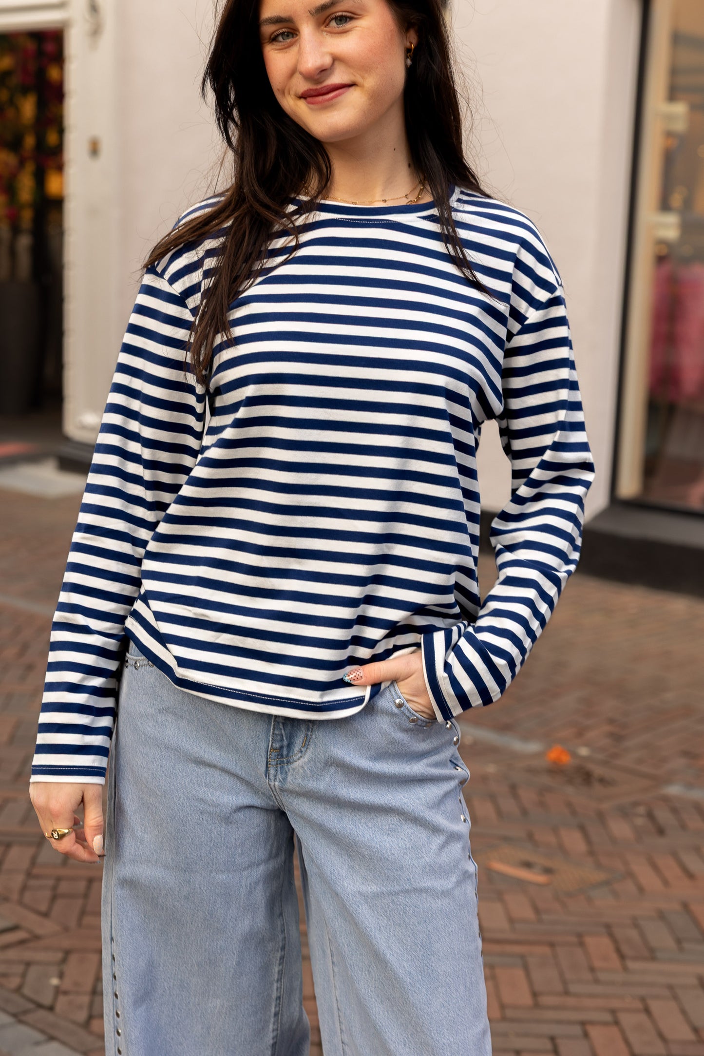 Top Lola Blauw voor dames