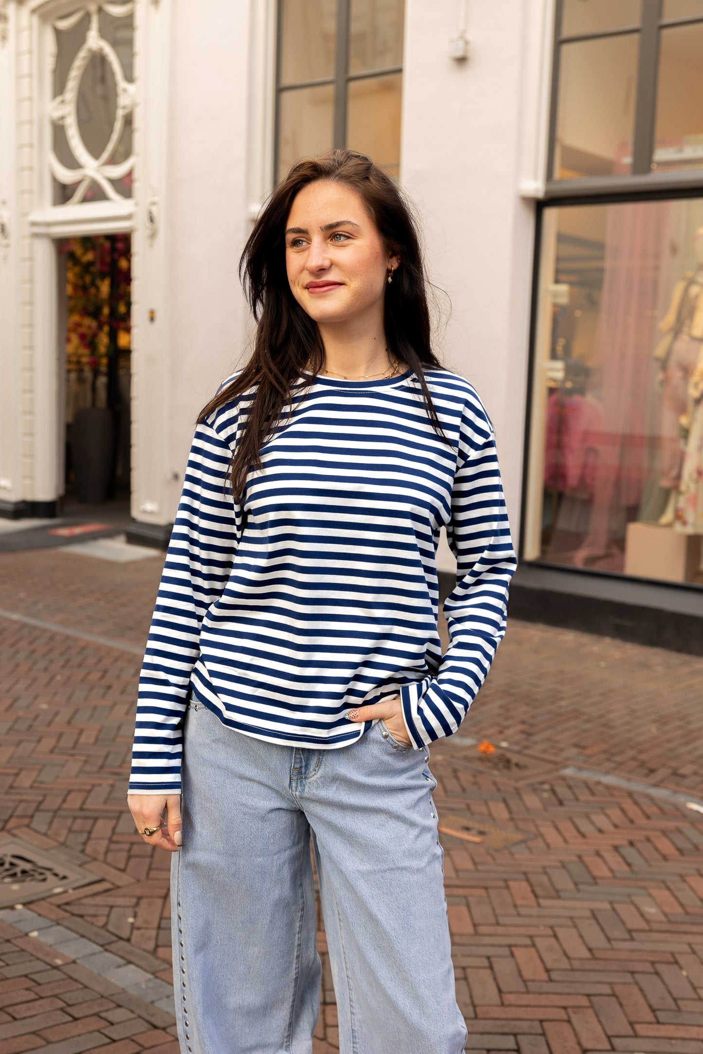 Top Lola Blauw voor dames