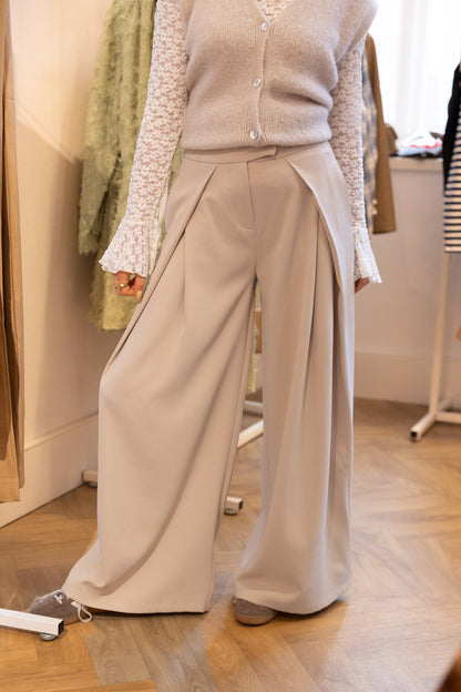 Broek Nadine Beige voor dames