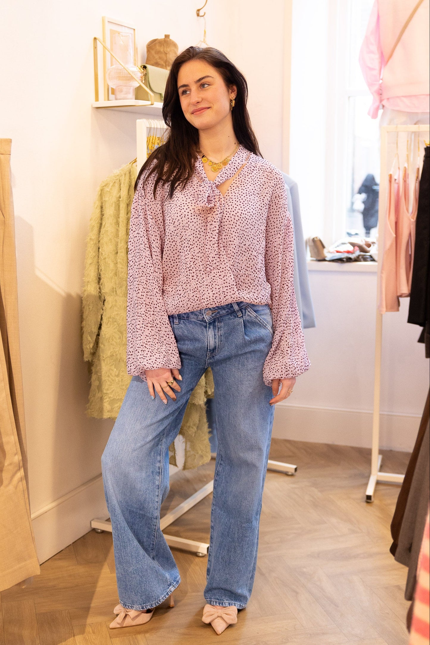 Jeans Donna Lichtblauw voor dames