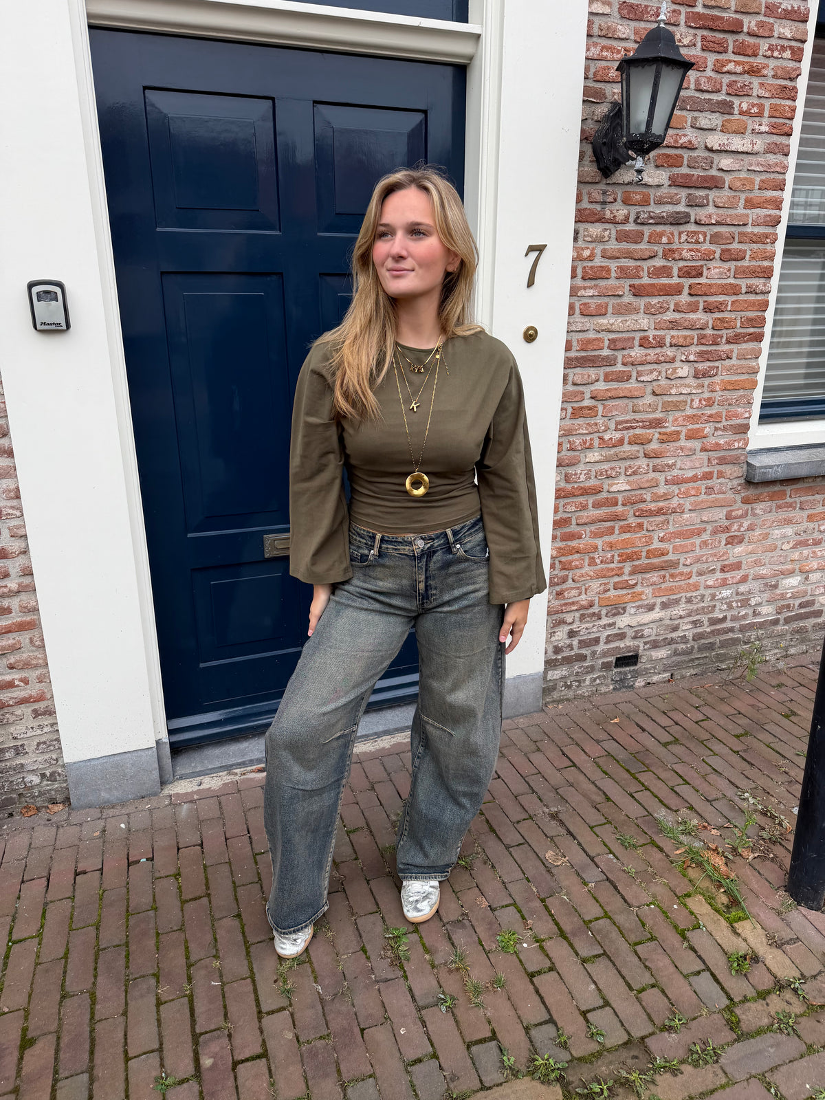 Top Ielse Army Green voor dames