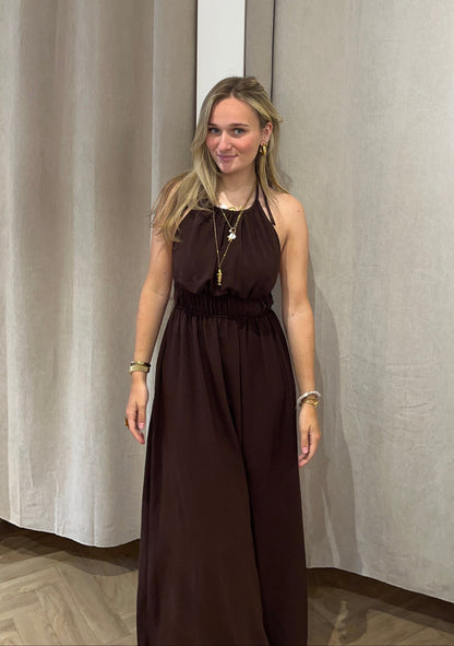Jurk Felicia Bruin voor dames