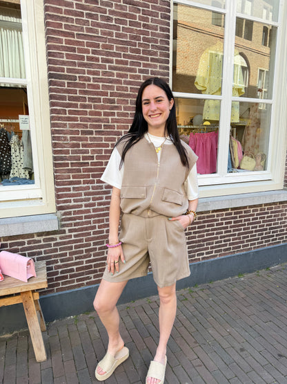 Gilet Garwin Beige