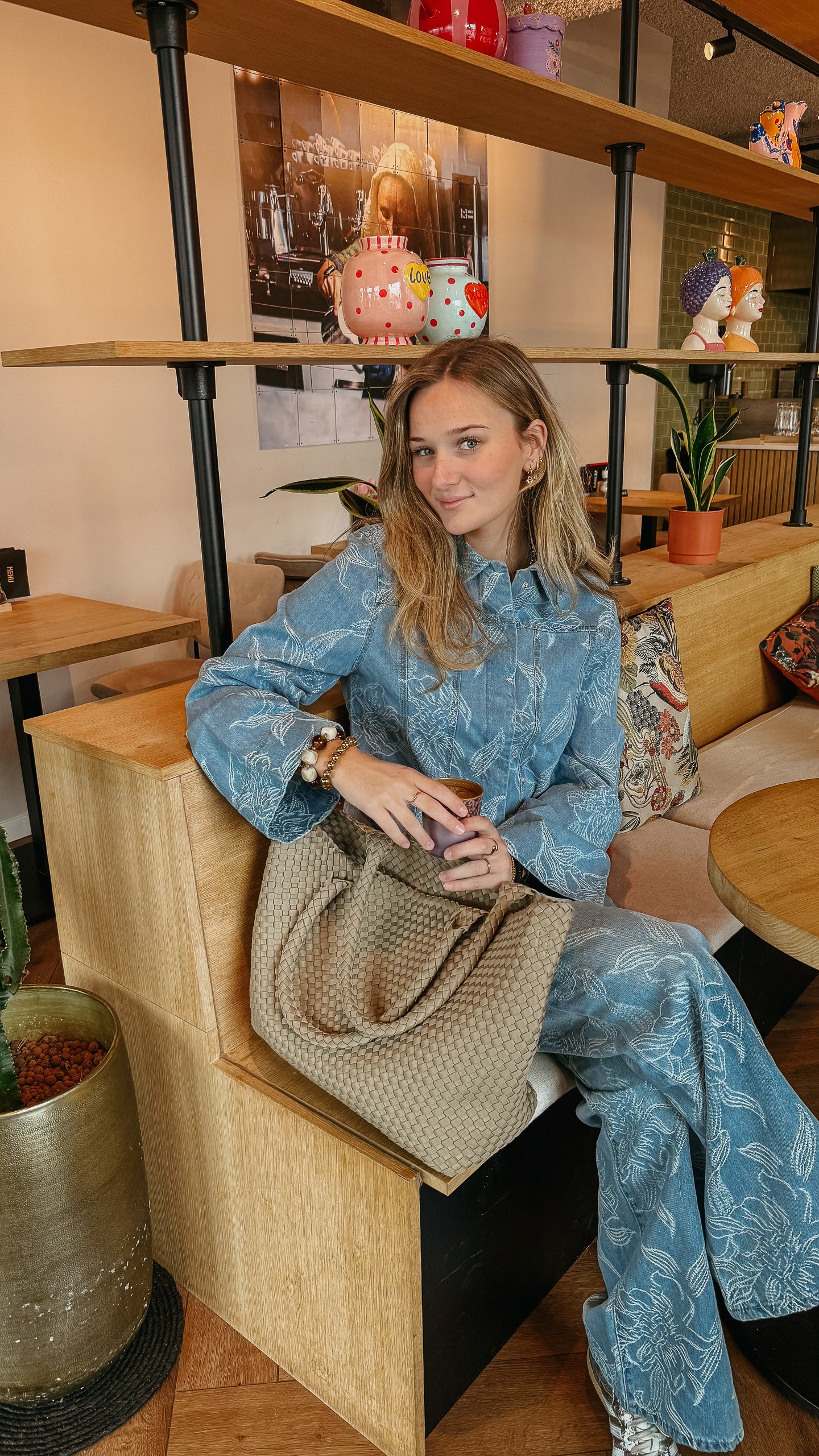 Blouse Lio Blue voor dames