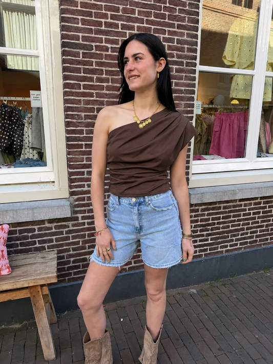 Top Glut Brown voor dames