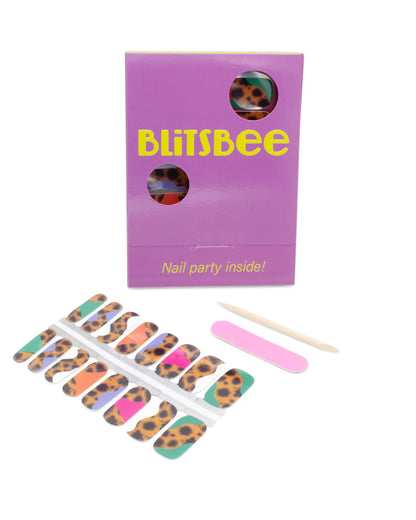Blitsbee Feeling Fierce Nagelsticker voor dames