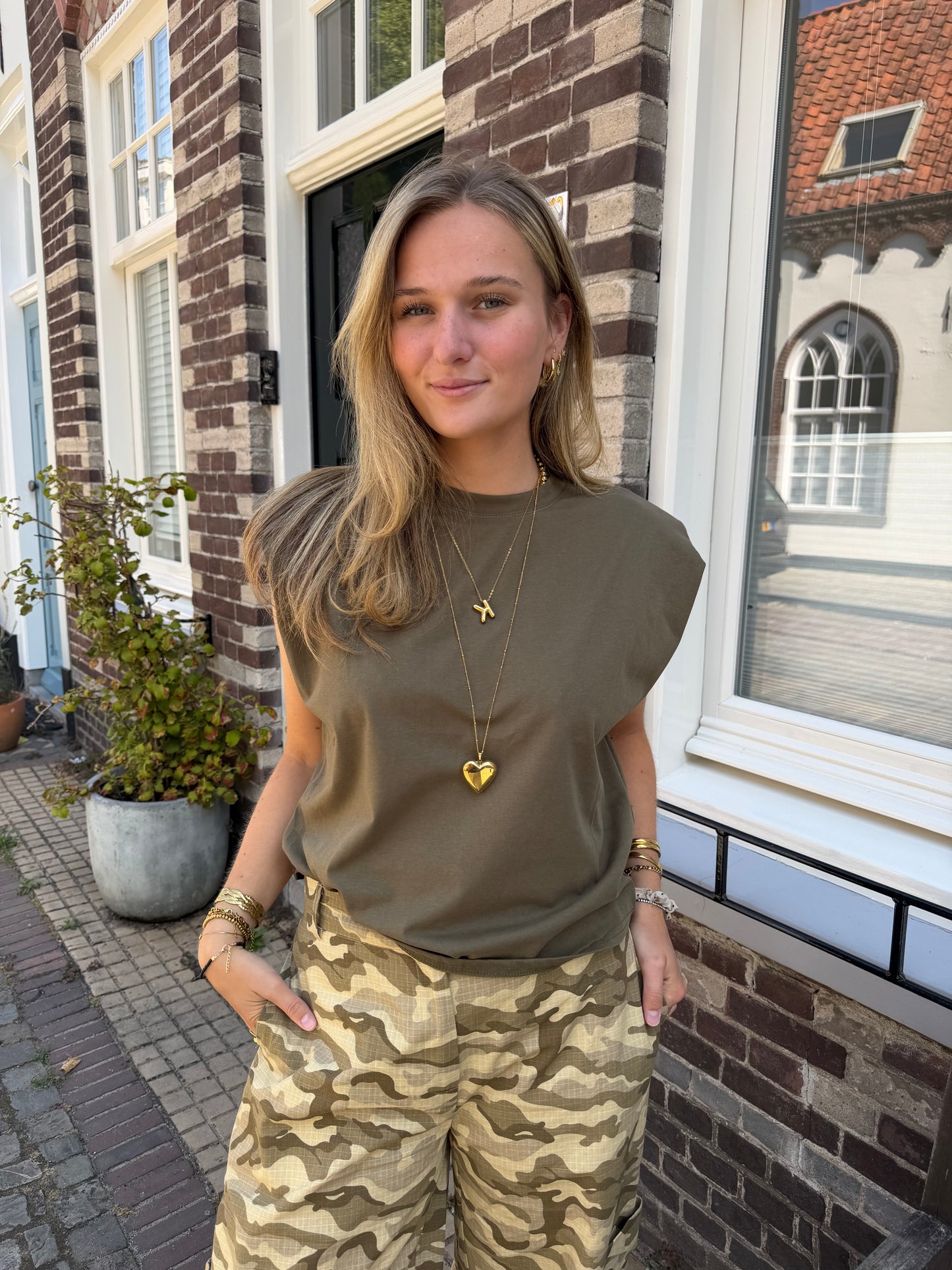 Top Lotte Green voor dames