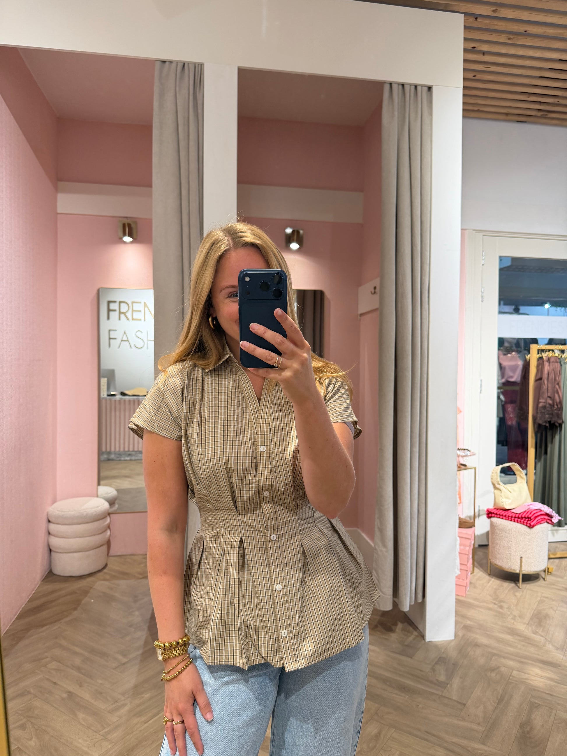 Blouse Amber Beige voor dames