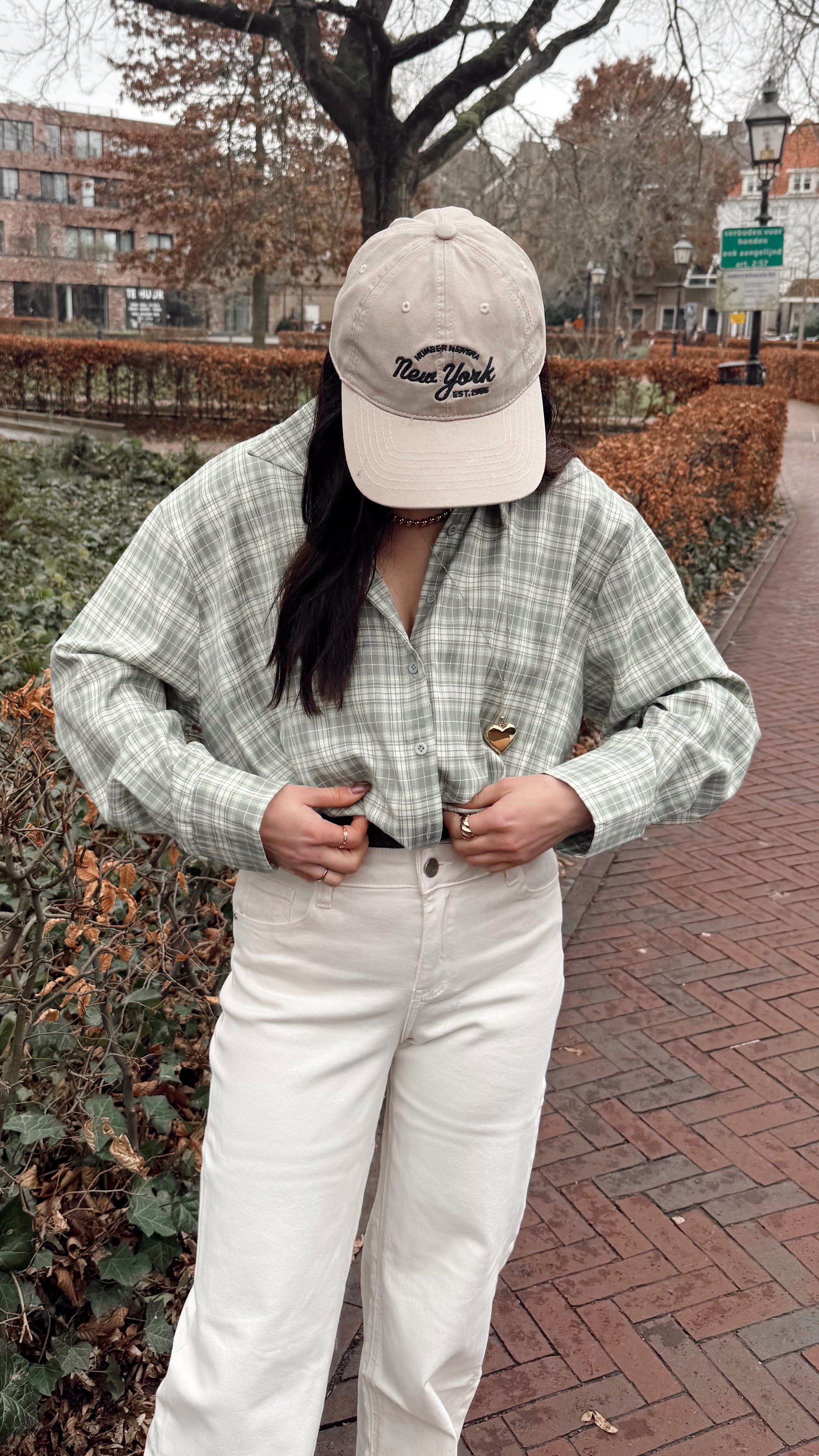 Blouse Kimmy Groen voor dames