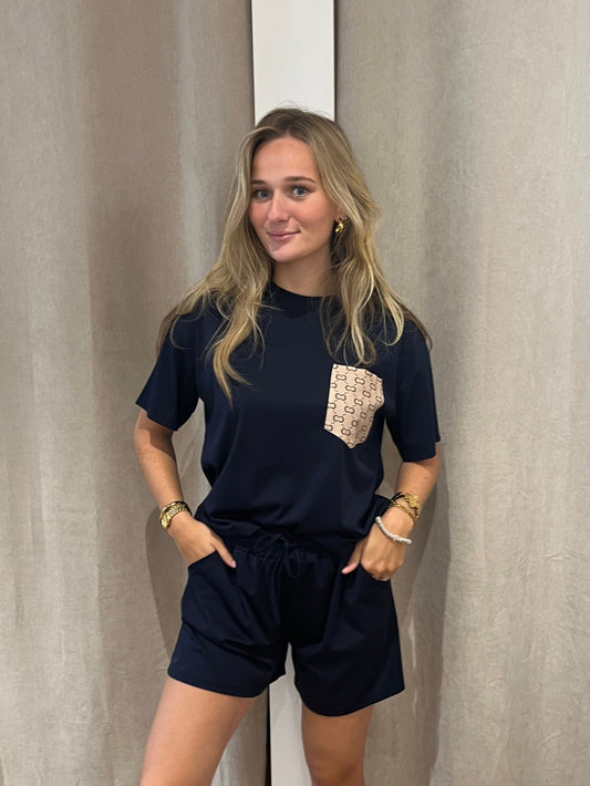 T-shirt Nola Blauw voor dames