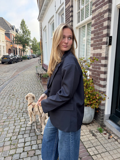 Blazer Esmee Oversized Navy voor dames