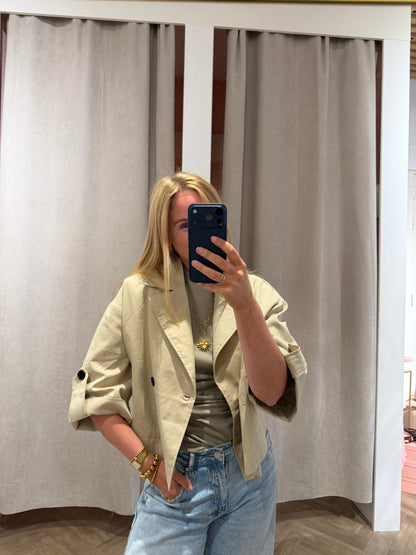 Jacket Maud Beige voor dames