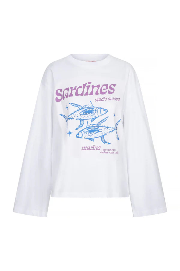 Top Sardines Wit voor dames