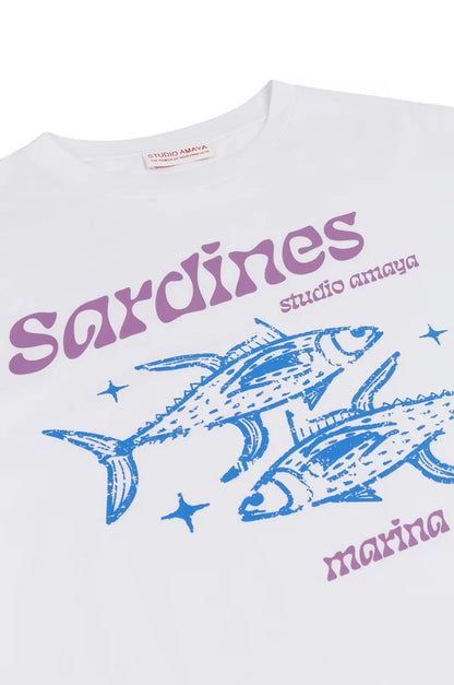 Top Sardines Wit voor dames