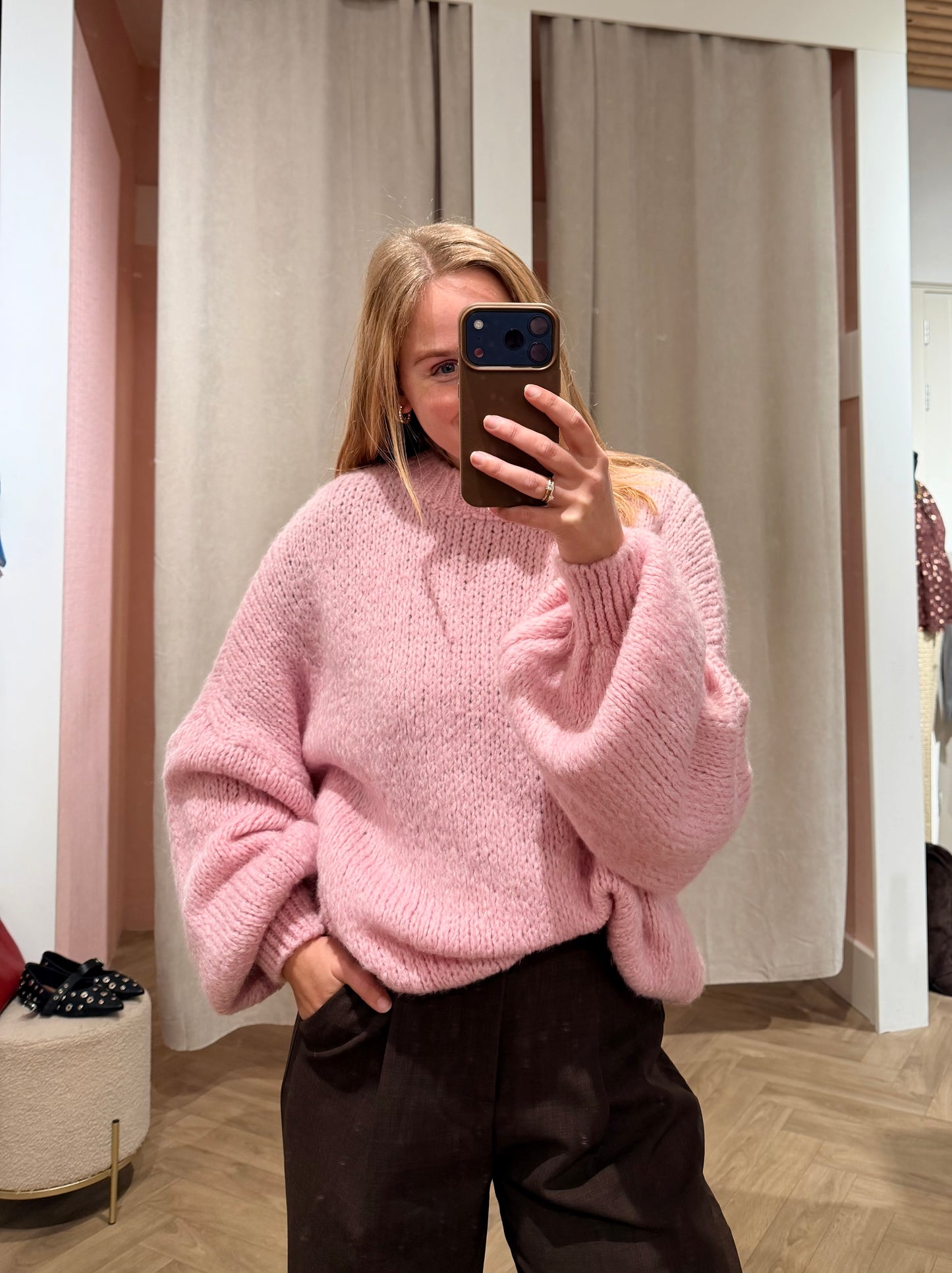 Trui Nora Roze voor dames