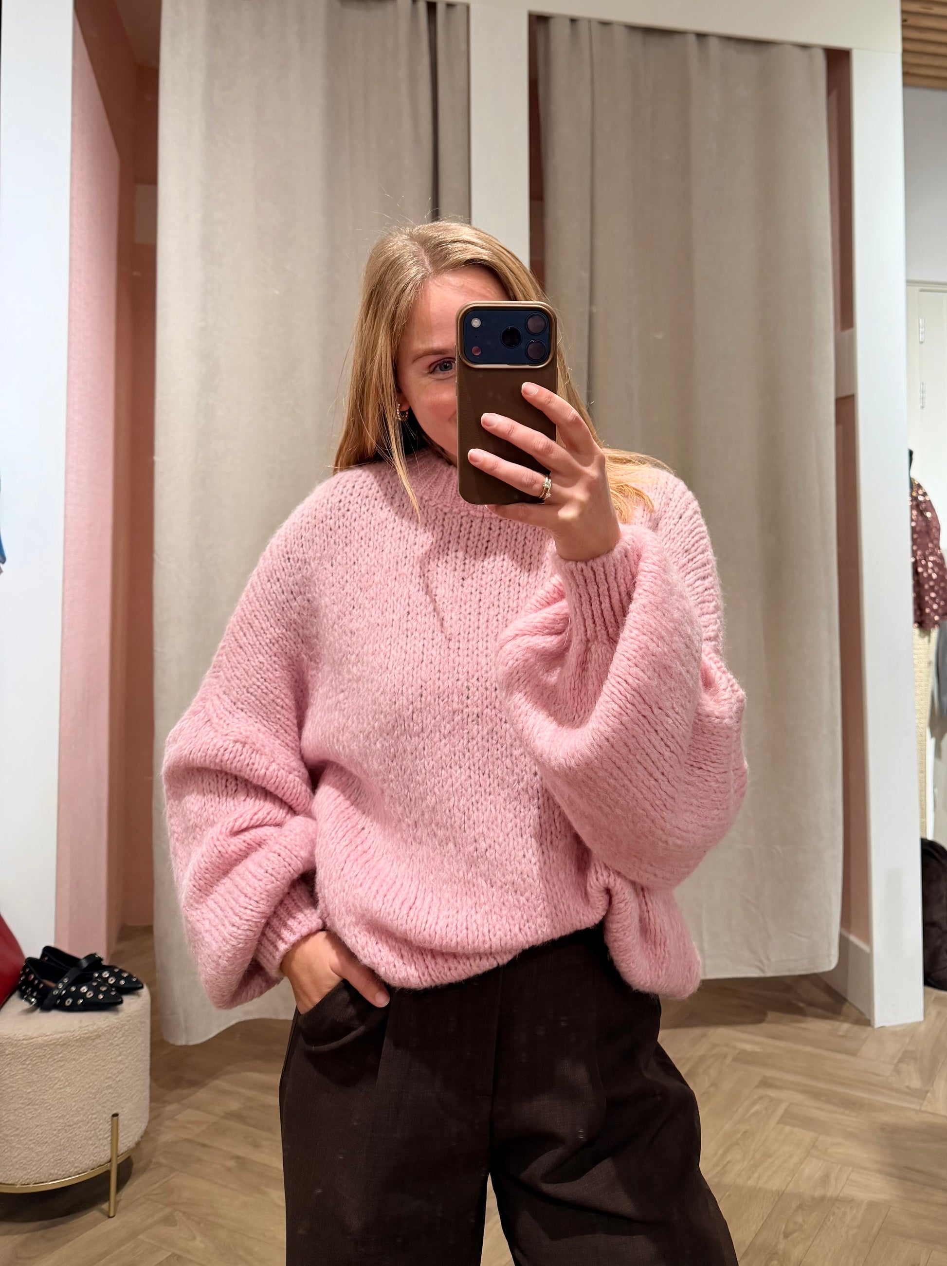 Trui Nora Roze voor dames