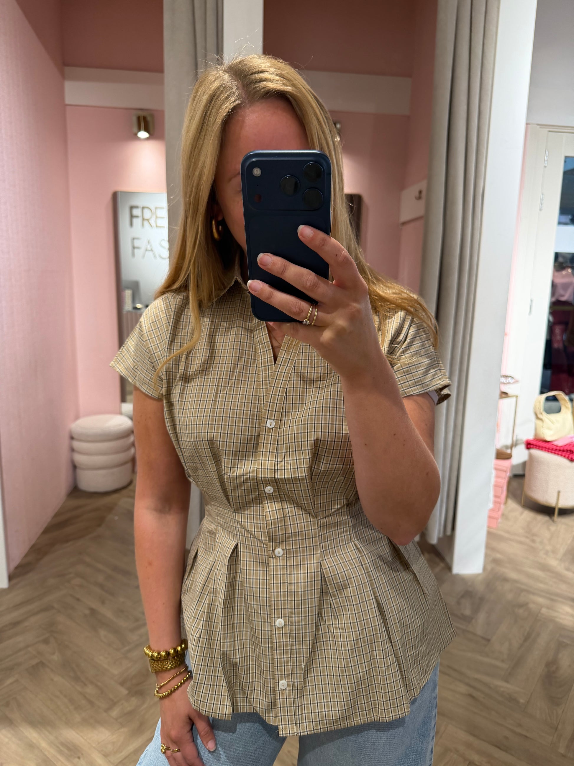 Blouse Amber Beige voor dames