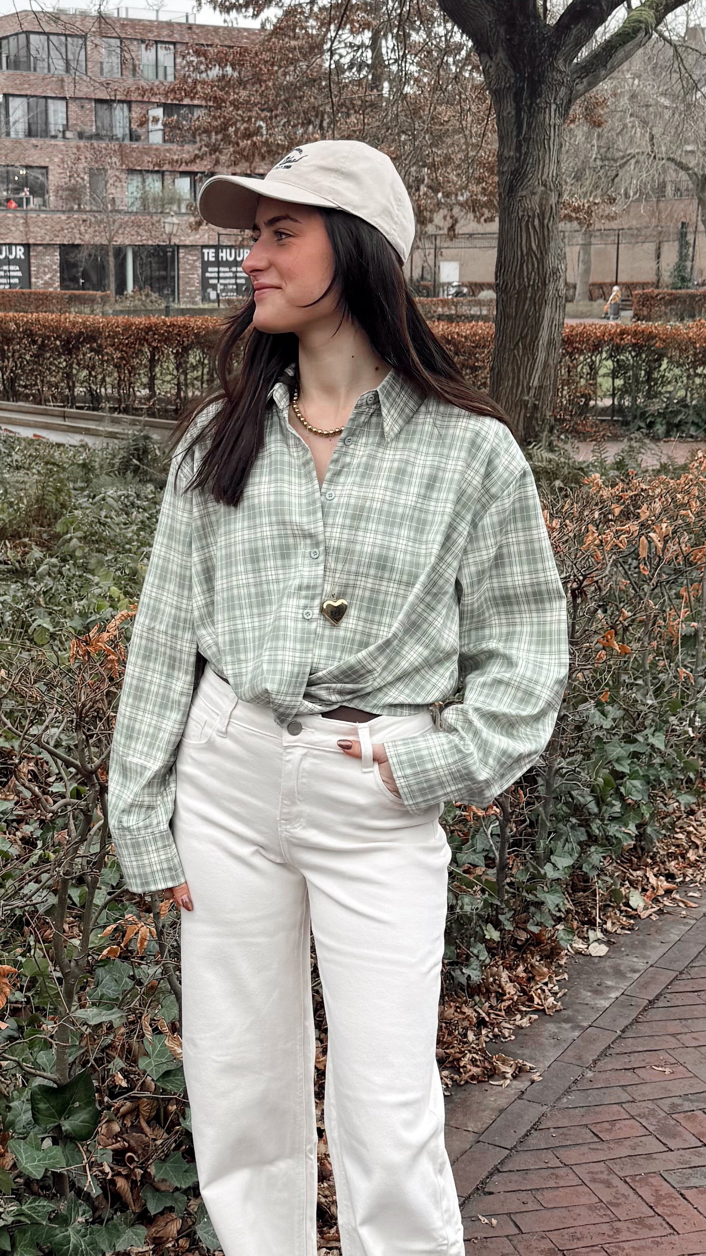 Blouse Kimmy Groen voor dames