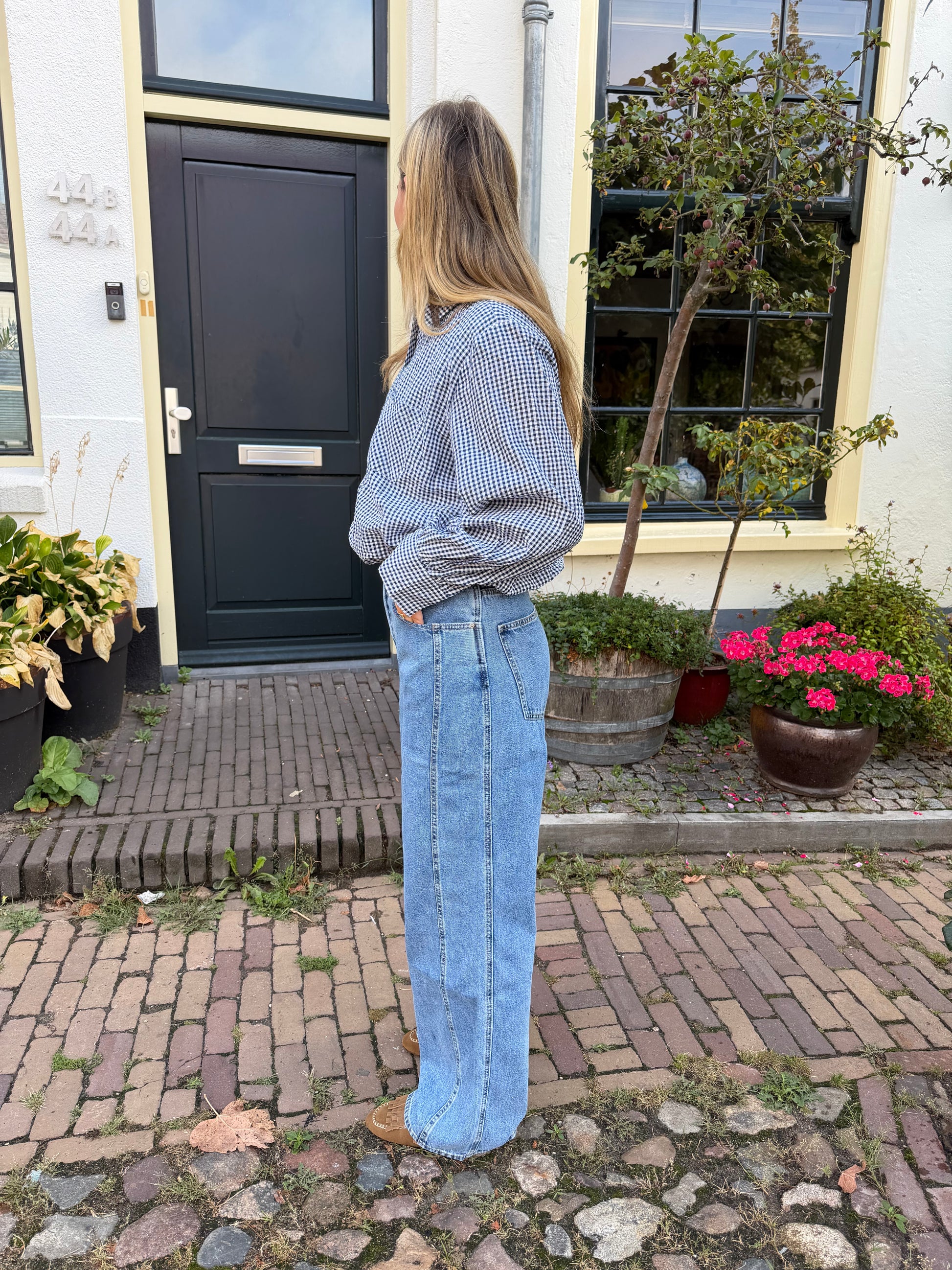 Jeans Alba Wide Leg Blue voor dames