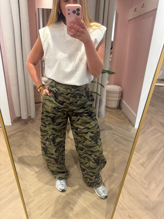 Pants Max Army voor dames