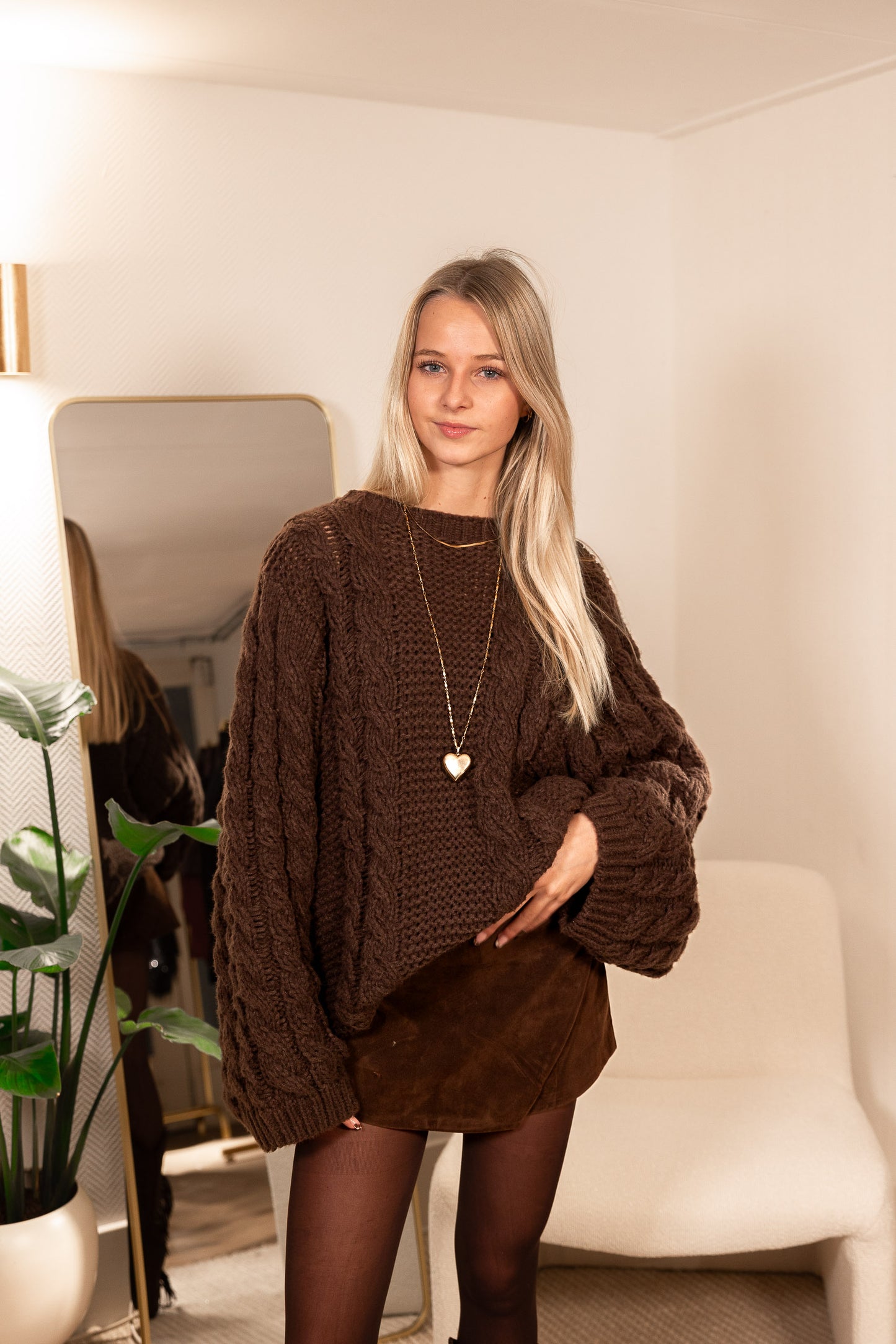 Trui Lizzy Bruin voor dames