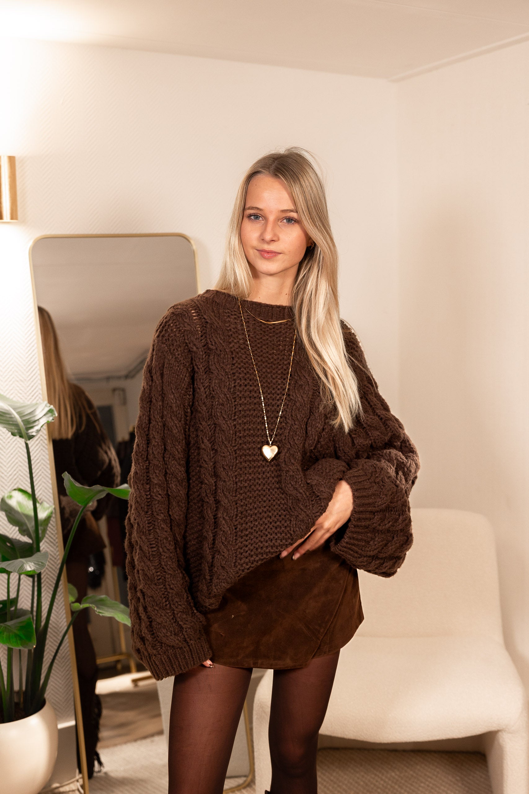 Trui Lizzy Bruin voor dames