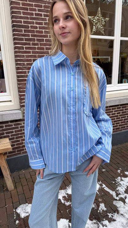 Blouse Marit Blauw voor dames